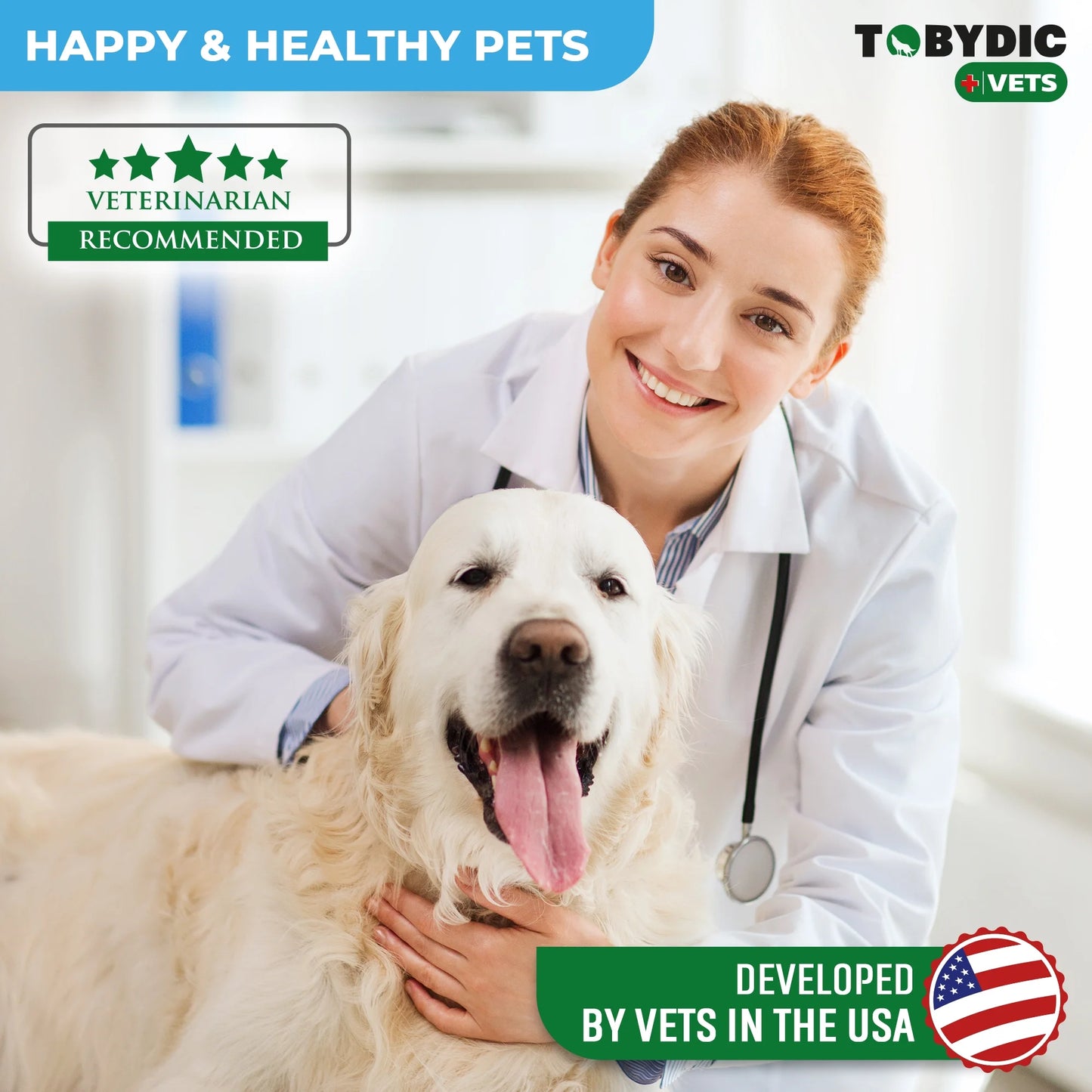 Natural Dog Cough Medicine & Antibiotic for Cats Respiratory Infection - Sneezing Relief & Kennel Cough Treatment - Trachea Collapse & Pet Asthma Support - Made in USA