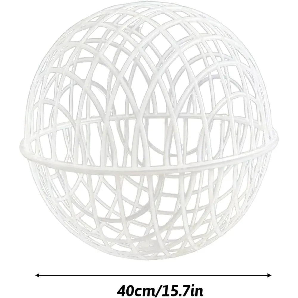 Ball Cage for Chickens,Movable 3 Pieces Chicken Orb Ball Cage Pet Safety Chicken Cage - Ball-Shaped Chicken Hamster Ball Cage Sa